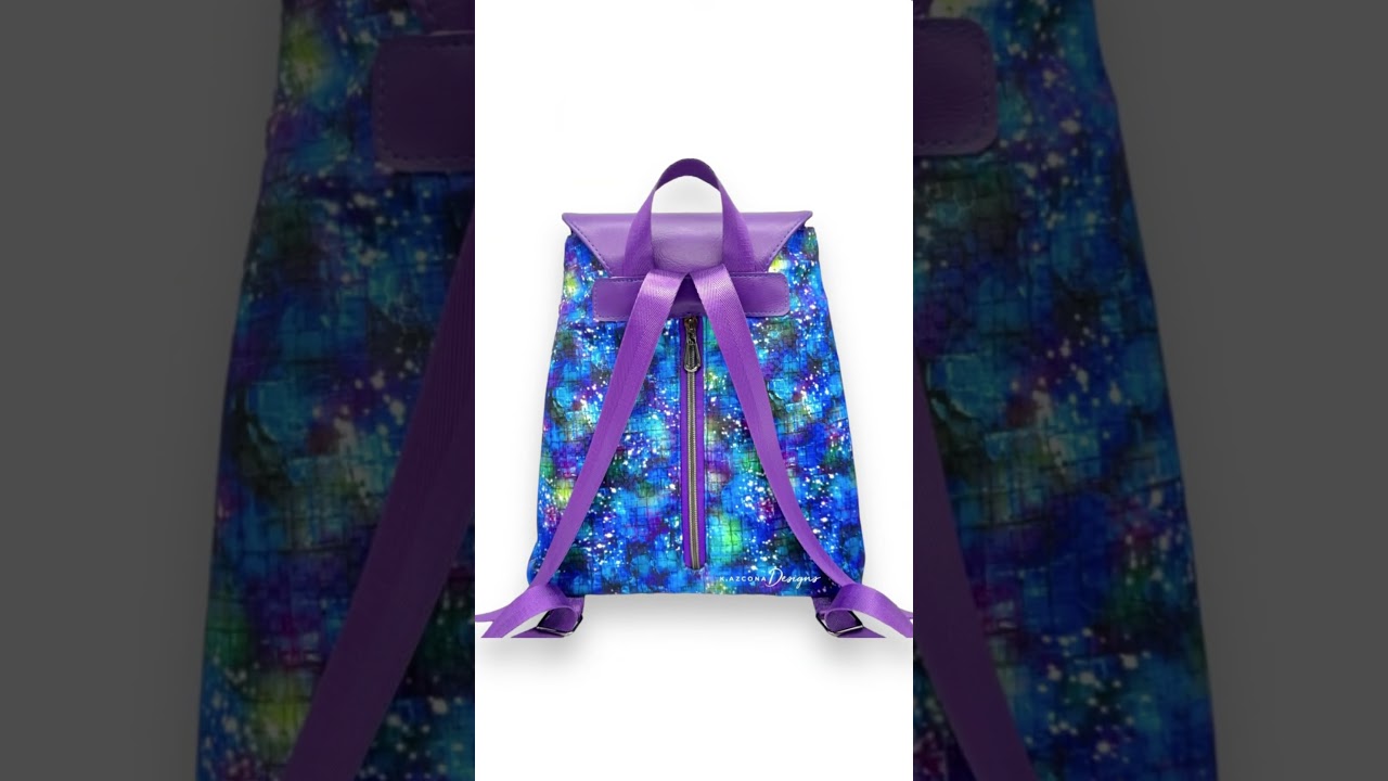 I recently tried using a custom printed ripstop for the exterior of a bag. I love how it turned out!