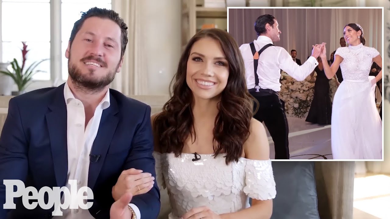 Val Chmerkovskiy & Jenna Johnson's Romantic DWTS Wedding | PEOPLE