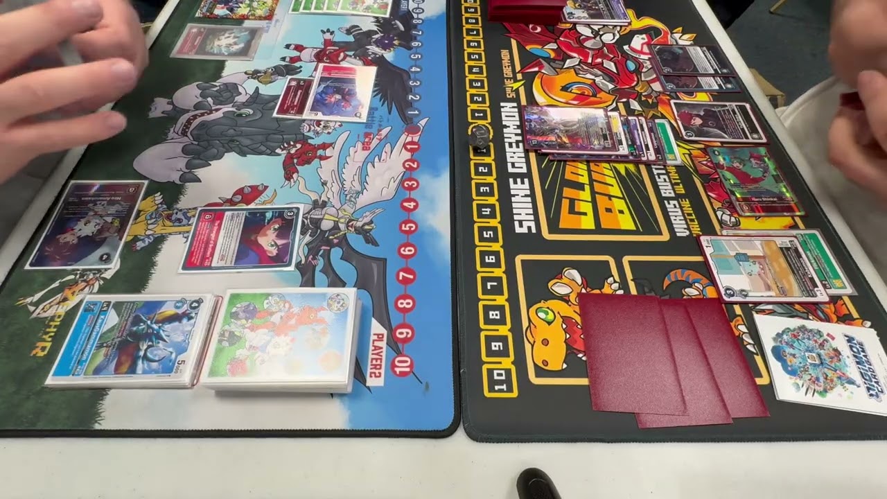 Digimon TCG Gammamon vs Appmon Leviathan Post EX10