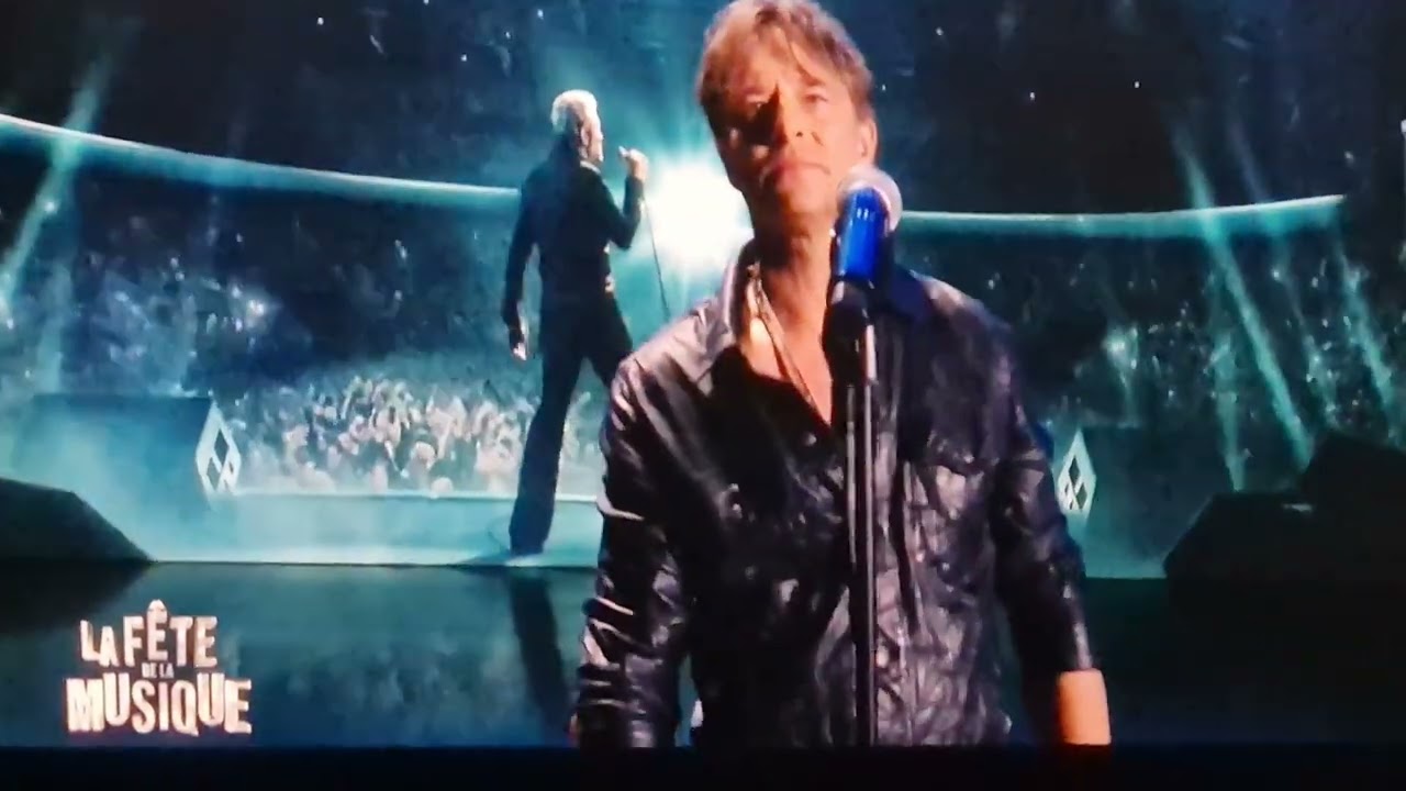 David Hallyday sang pour sang fête de la musique 2024 Reims