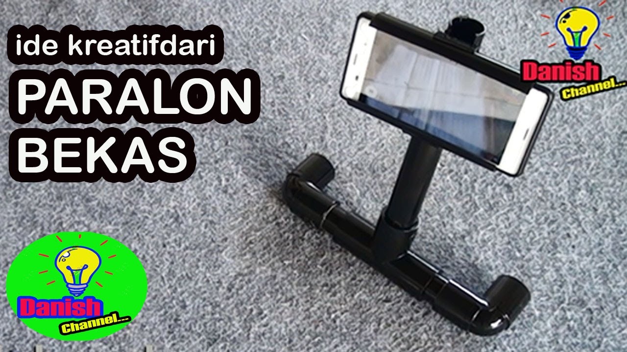 DUDUKAN HP DARI PARALON BEKAS II Ide kreatif