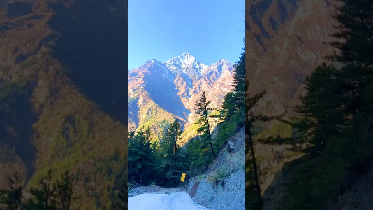 MESMERIZING BEAUTY IN NEPAL |❤️❤️| #travel #hills #hillstation #manang #nepal