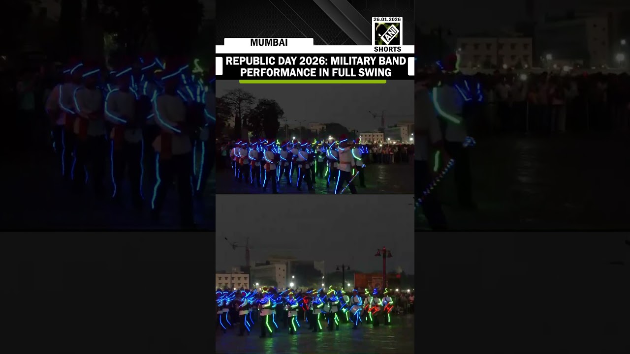 Republic Day 2026: Military Band Performance in full swing at the Gateway of India