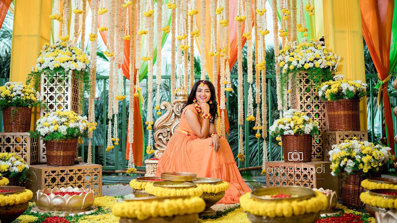 Shravani Yendala's Haldi Teaser from Anil Abbadi Photography  #4k  #haldi #teaser #telugu