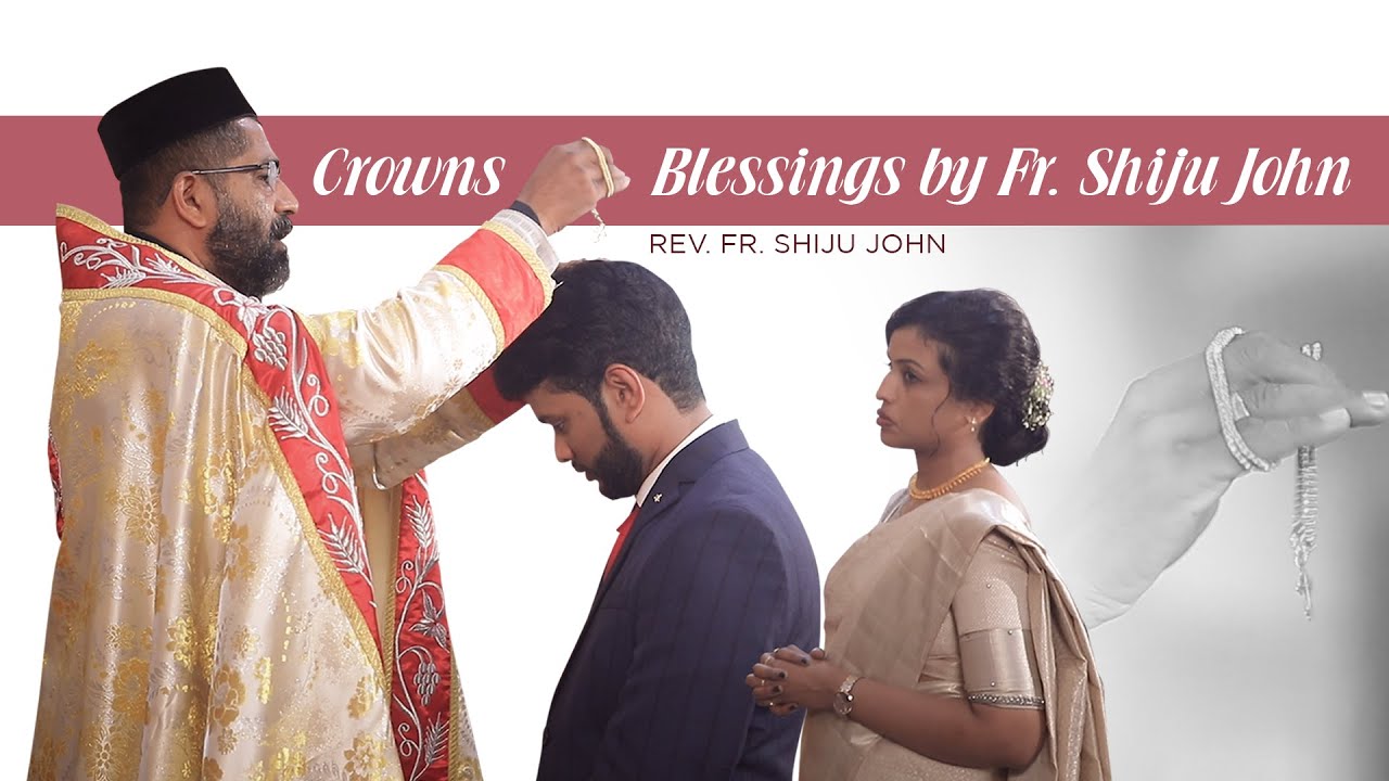 Crown's Blessing in 5 Language | കിരീടം വാഴ്‌വ് 5 ഭാഷകളിൽ | Fr. Shiju John | Orthodox Wedding.