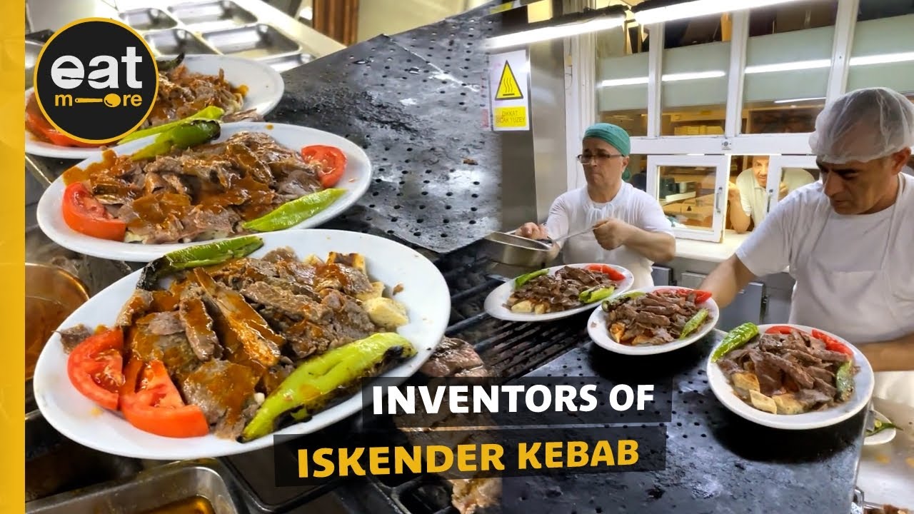 Старейший ресторан Iskender Kebab - вкусные шашлыки в угольном огне