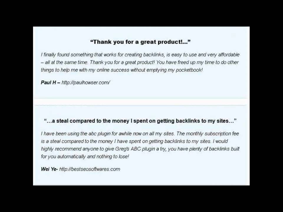 Backlink Generator to Have High PR Relevant Backlinks Automatically