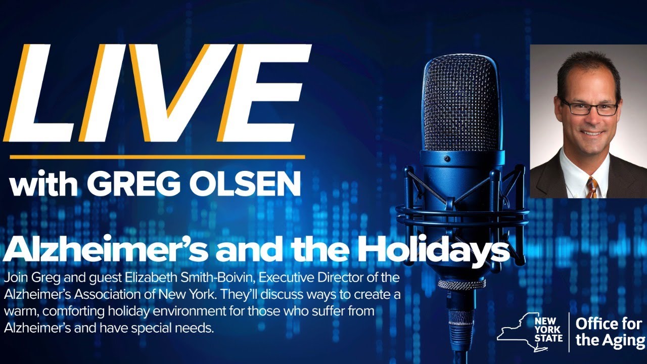 Live with Greg | Alzheimer's and the Holidays