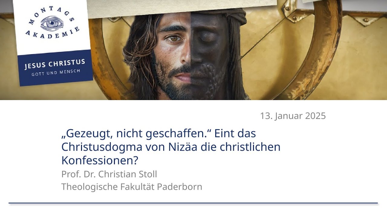 Montagsakademie am 13.01.25 - Prof. Dr. Christian Stoll