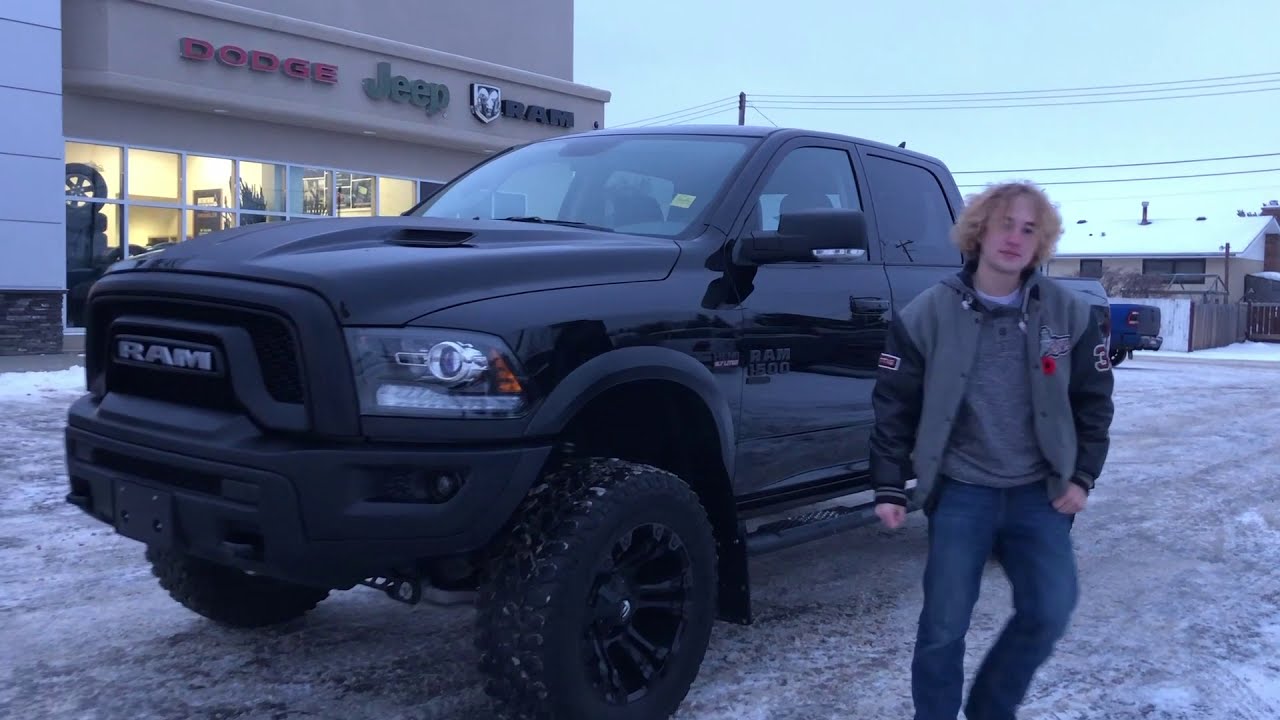 2019 Ram 1500 Classic Warlock Rig Ready Ram | 20,123 Km - Night Edition | STK# P1168 |Redwater Dodge
