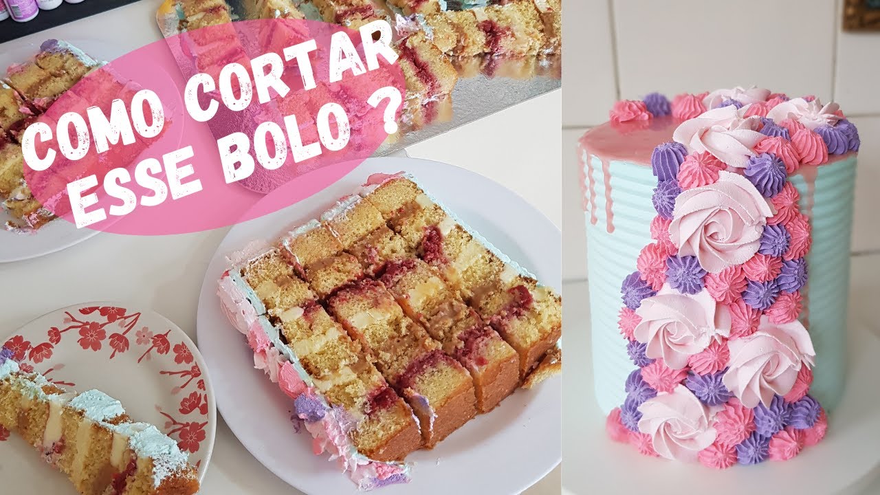 COMO CORTAR BOLO ALTO|O MELHOR JEITO PARA RENDER