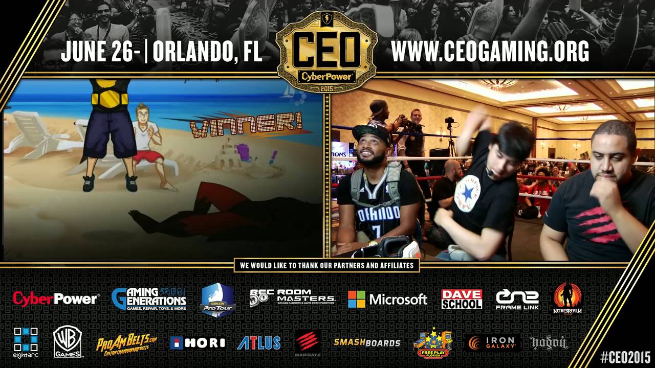 CEO 2015 - Divekick - Grand Final - Fiyah Liger vs Geoff the Hero
