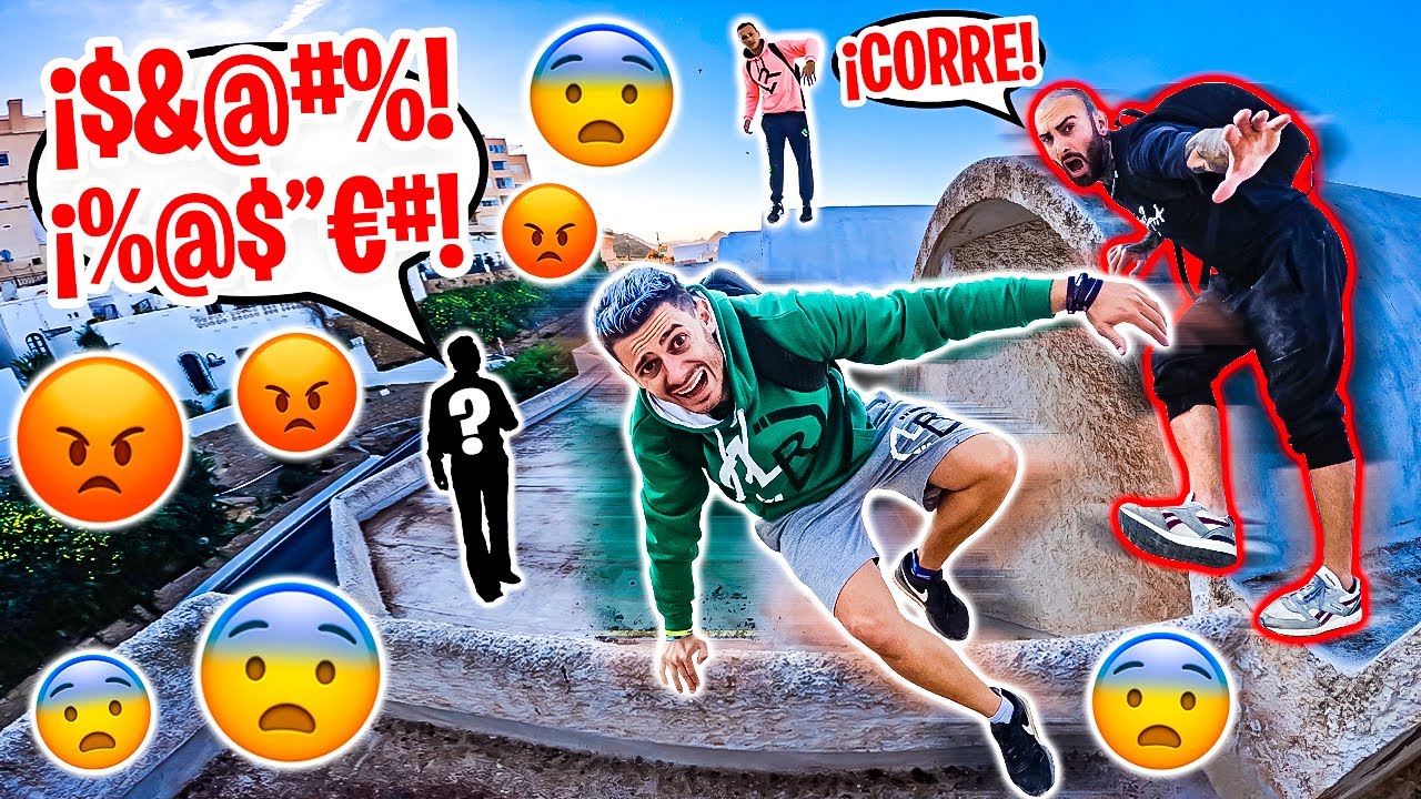 ALGUIEN ME PERSIGUE por el HOTEL ABANDONADO y ESCAPO haciendo PARKOUR⚠️