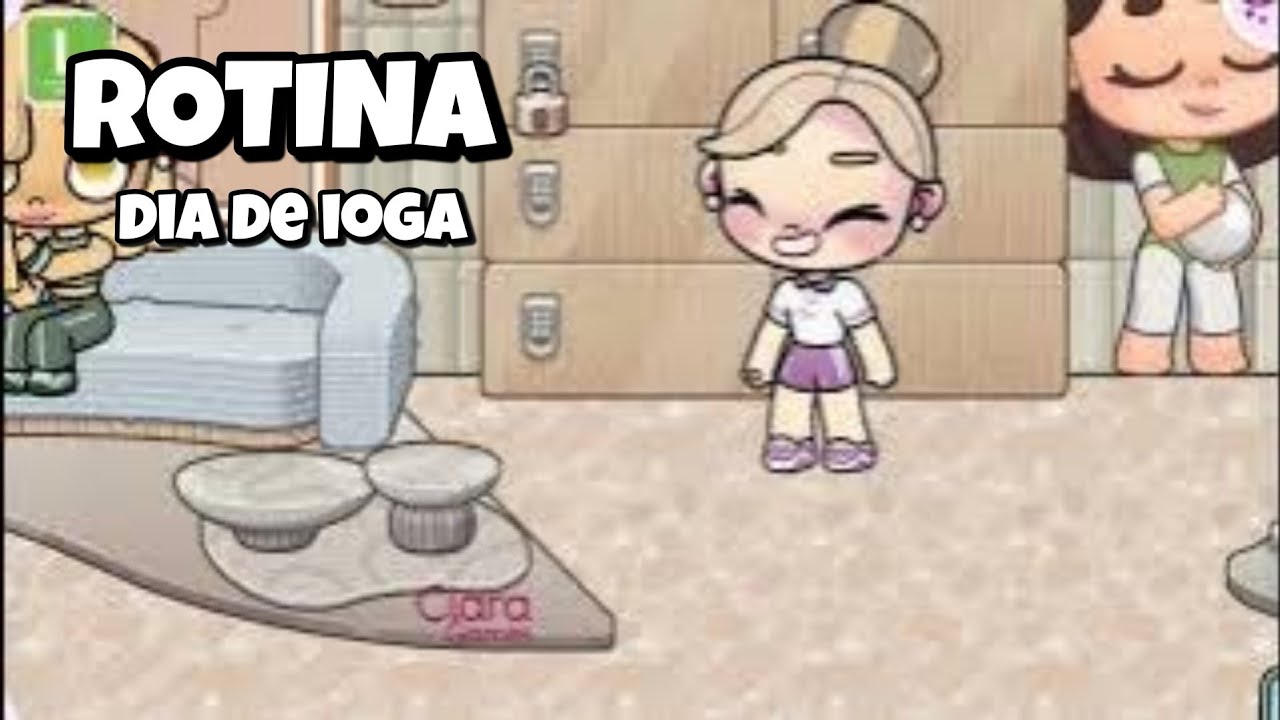 ROTINA DIA DE IOGA | AVATAR WORLD ROTINAS E HISTORINHAS 