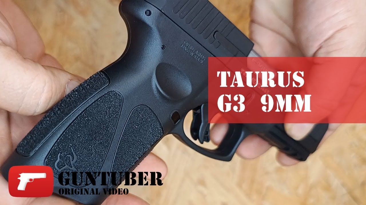 Taurus G3 9мм &ndash; Как разобрать и собрать (частичная разборка), распаковка