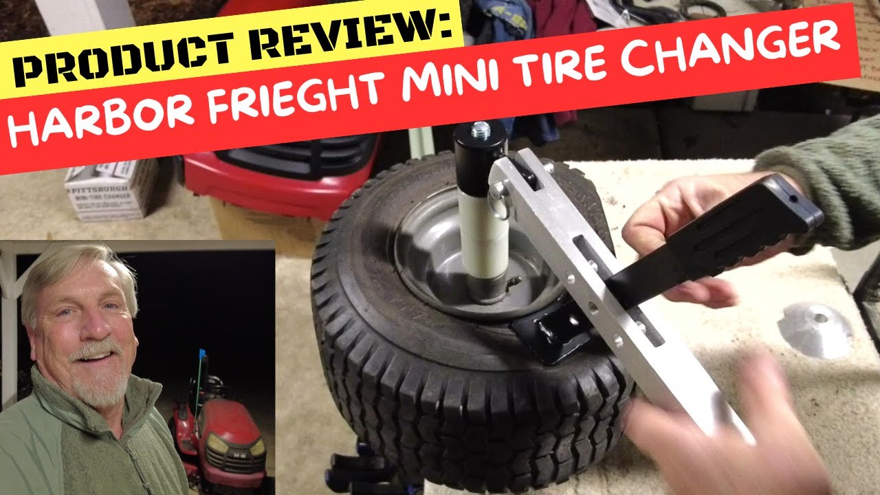 Обзор продукта: Мини-шиномонтажный станок Harbor Freight