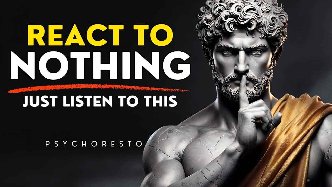 7 Stoic Rules That Will Make You DANGEROUSLY CONFIDENT - REACT TO NOTHING | STOICISM