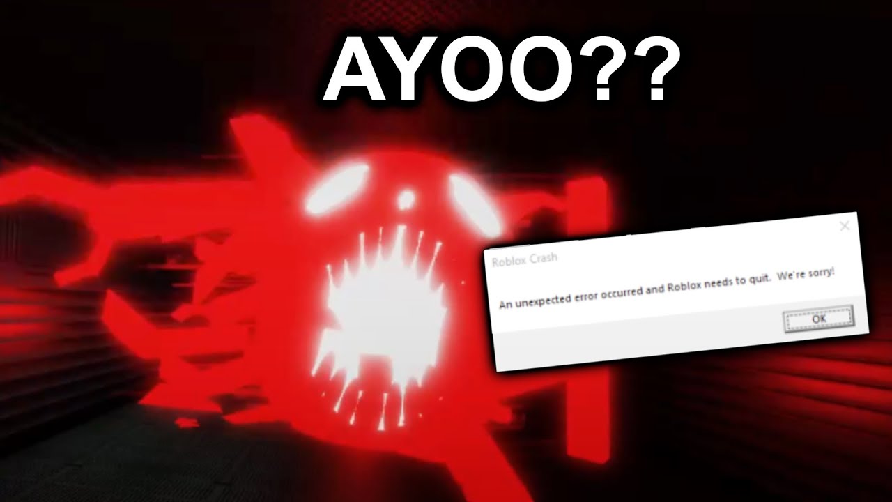 pac-man on roblox but it crashes your computer…