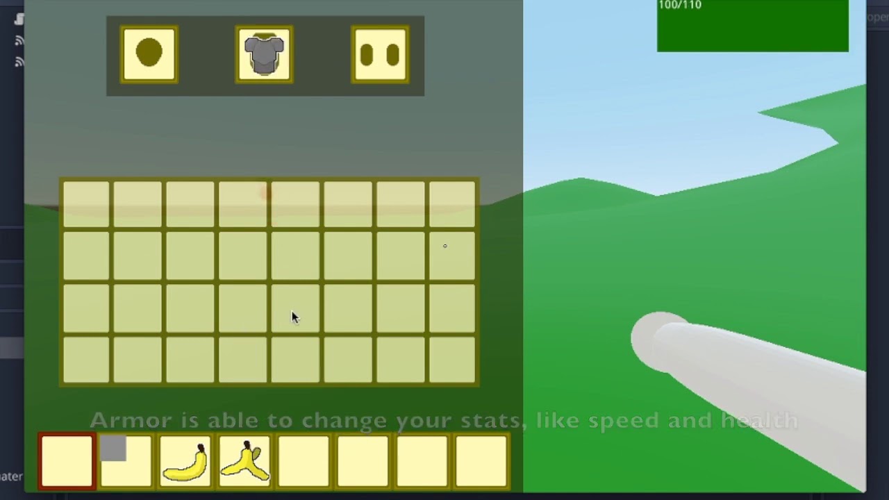 new inventory mechanics in my Godot game
