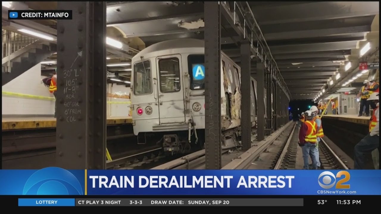 Arrest Made In 'A' Train Subway Derailment