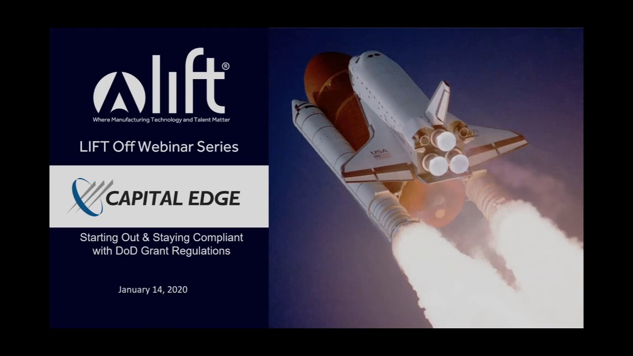 1 14 21 LIFT Off Webinar Presented By Capital Edge Consulting