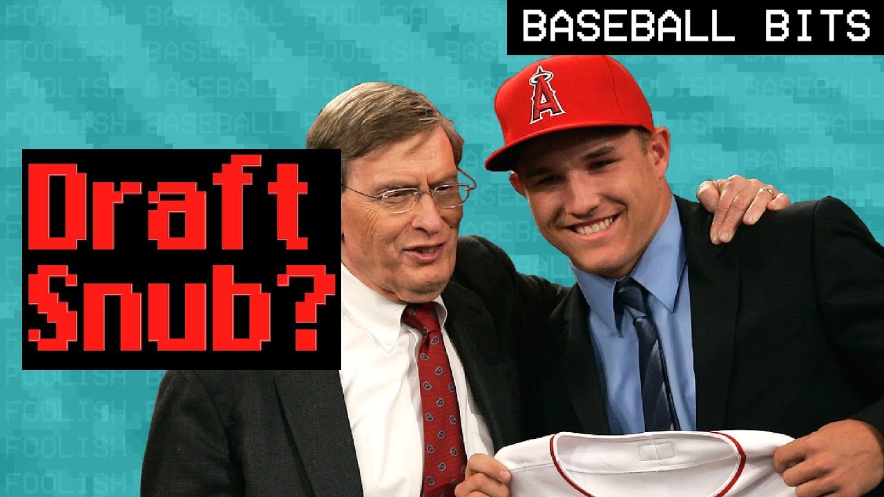 Как 24 игрока были выбраны на драфте раньше Майка Траута? | Baseball Bits