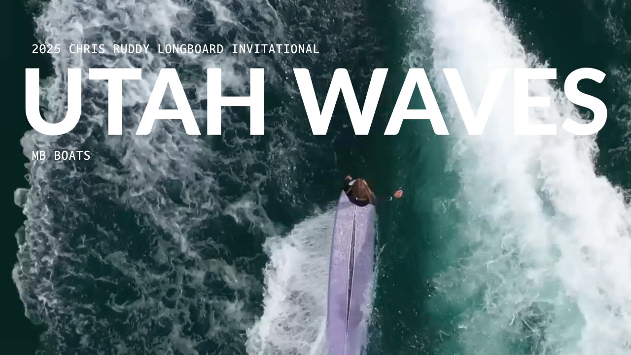 2025 CHRIS RUDDY LONGBOARD INVITATIONAL HIGHLIGHTS - SURFING IN ST GEORGE UTAH