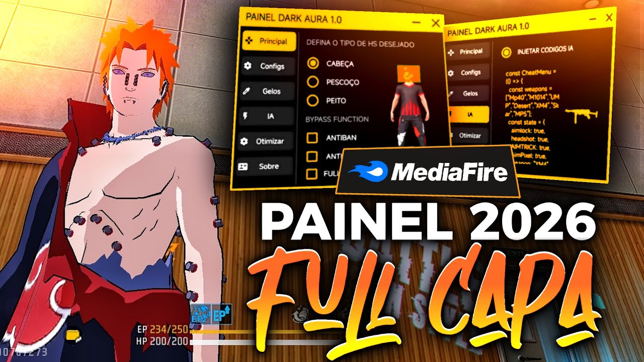 XIT FF 2026 ATUALIZADO 🚨🔥 FFH4X ANDROID & IPHONE VIP + PAINEL GRÁTIS | BAIXE GRÁTIS 📂 LINK DIRETO!!!