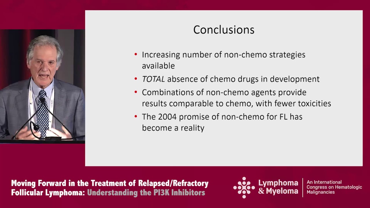 Follicular Lymphoma Debate: Chemotherapy no Longer Has a Major Role in the Treatment