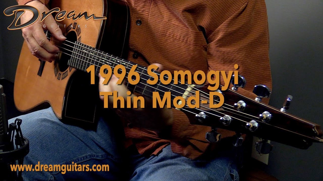 1996 Somogyi Thin Modified Dreadnought, Indian Rosewood & European Spruce
