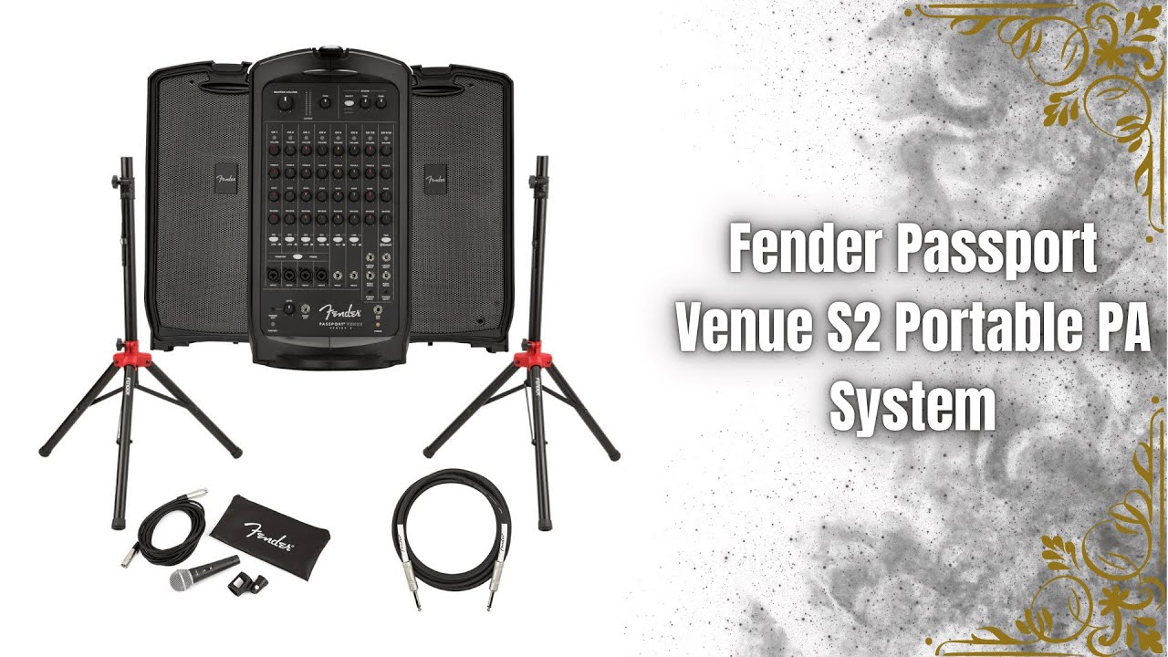 Обзор Fender Passport Venue S2 | Идеальная портативная акустическая система!