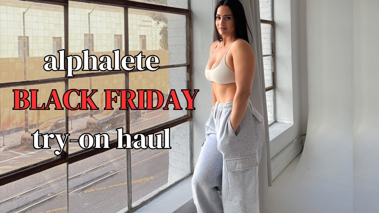 alphalete BLACK FRIDAY DROP | NOV. 17th! site wide sale up to 80% off!