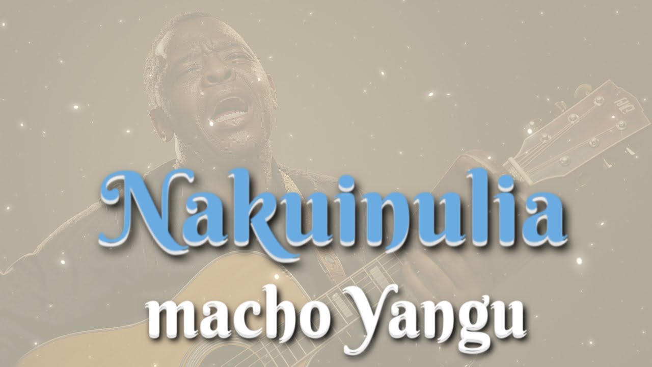 Nakuinulia macho yangu