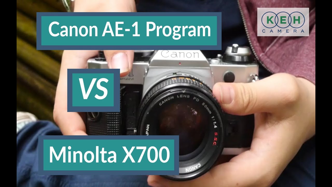 Comparison Review: Canon AE-1 Program VS Minolta X700