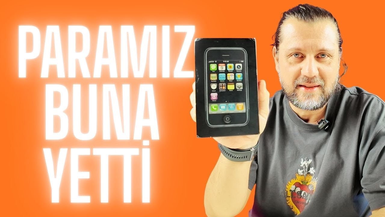 iPhone 2G Kutu Açılışı! Paramız Buna Yetti