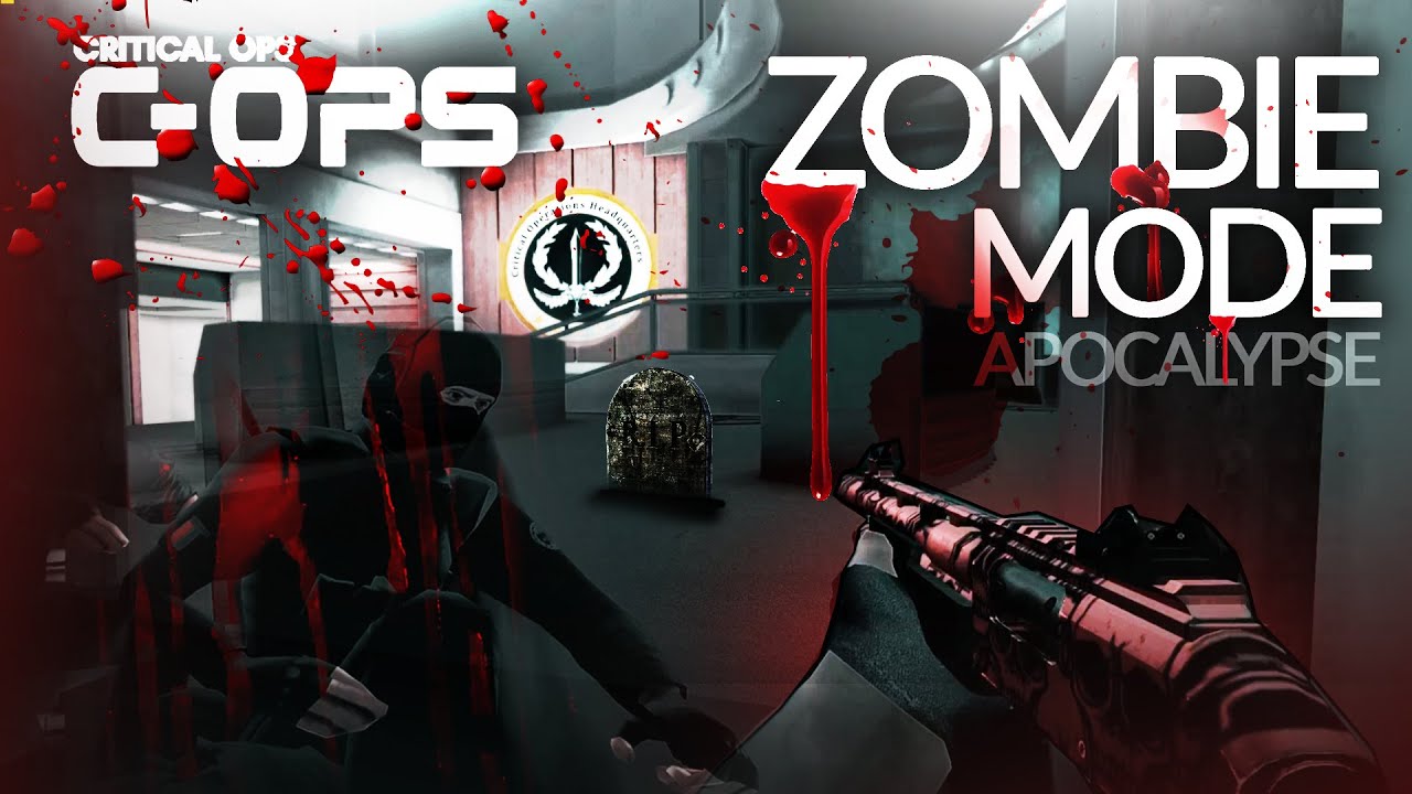 Critical Ops - Zombie Apocalypse Mode !! C-OPS