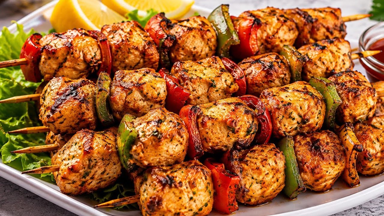 کباب مرغ ویژه ماه رمضان 😍 سفره افطار کامل شد!✨️#کباب_مرغ#رمضان#افطار#افطار_رمضان#آشپزی_افغانی#غذای