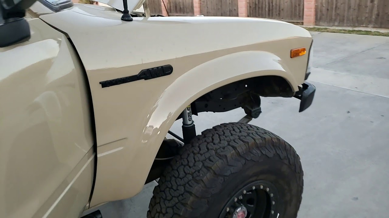 1983 Toyota pickup 4x4 Overlander Build