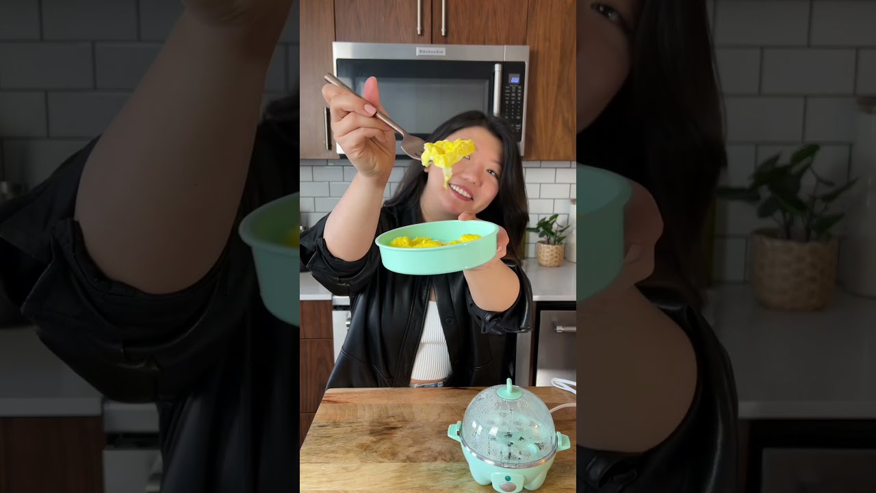 Я пробую яйцеварку