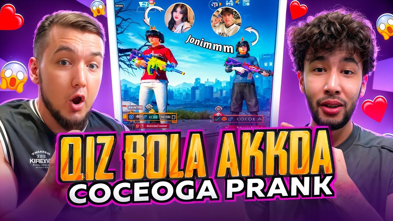 Qizbola akkauntda COCOE ga prank 😱 qizbola kimligni bilsangiz tamomsiz 😍😂