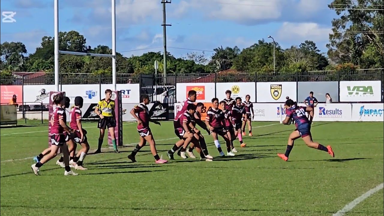 Marsden SHS (Y7A) vs. Ipswich SHS.