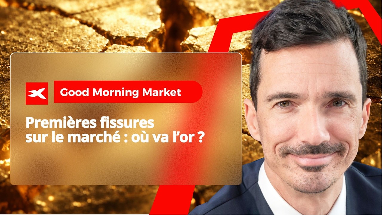 Premiers craquements sur le marché : où va l'or ? - Good Morning Market 19.03.2026