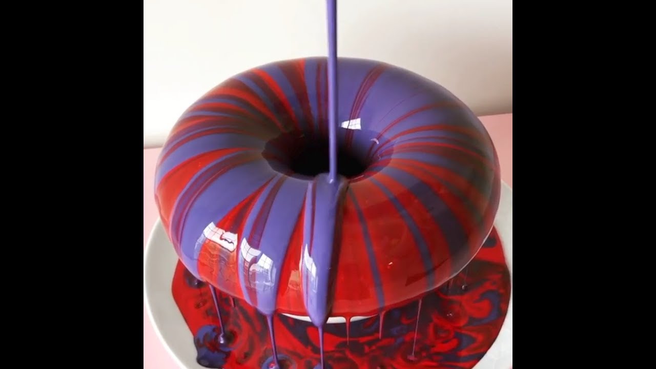 Wow! Edible FLUID ART Cake Pours by NikandLily a Modern Craft
