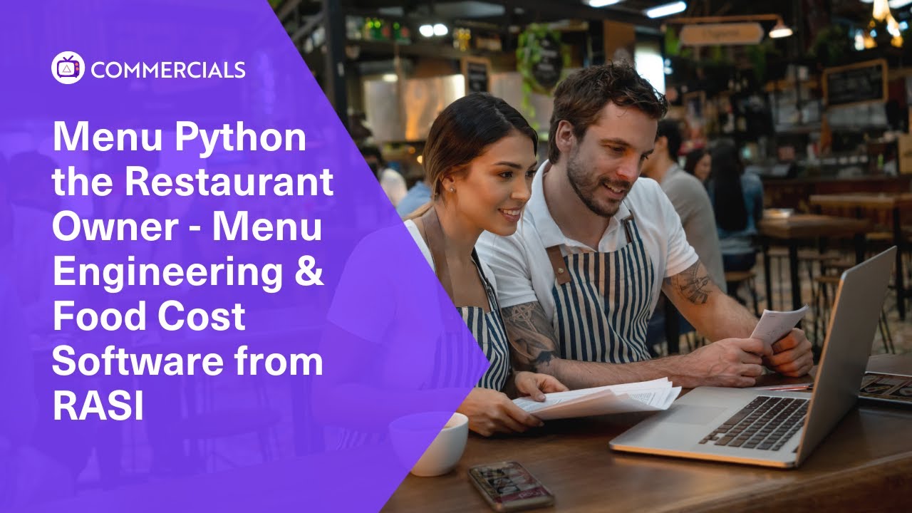 Menu Python the Restaurant Owner - Menu Engineering & Food Cost Software from RASI