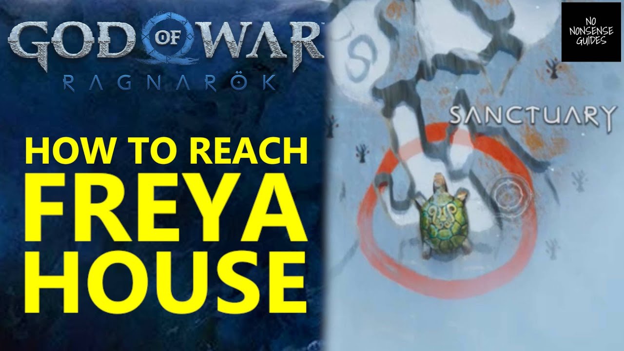 God of War Ragnarok Freya's House - How to Reach Sanctuary Grove in Midgard