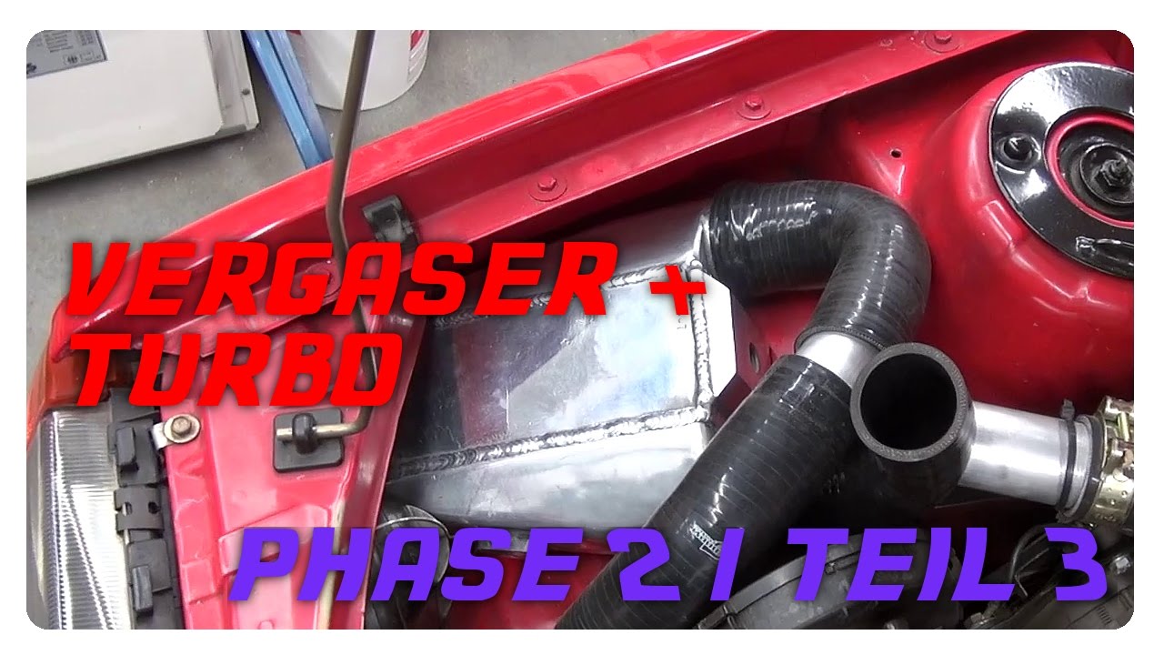 Vergaser + Turbolader Phase 2 / Teil 3 - Wasserladeluftkühler erste Schritte