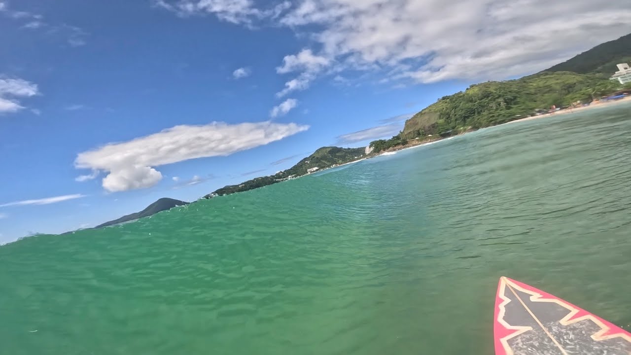 DIA DE SURF NA PISCINA NATURAL EM UBATUBA