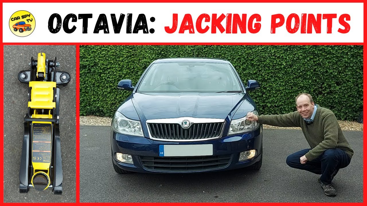 Советы по Skoda Octavia Mk2: как найти точки установки домкрата (найти точки установки домкрата)