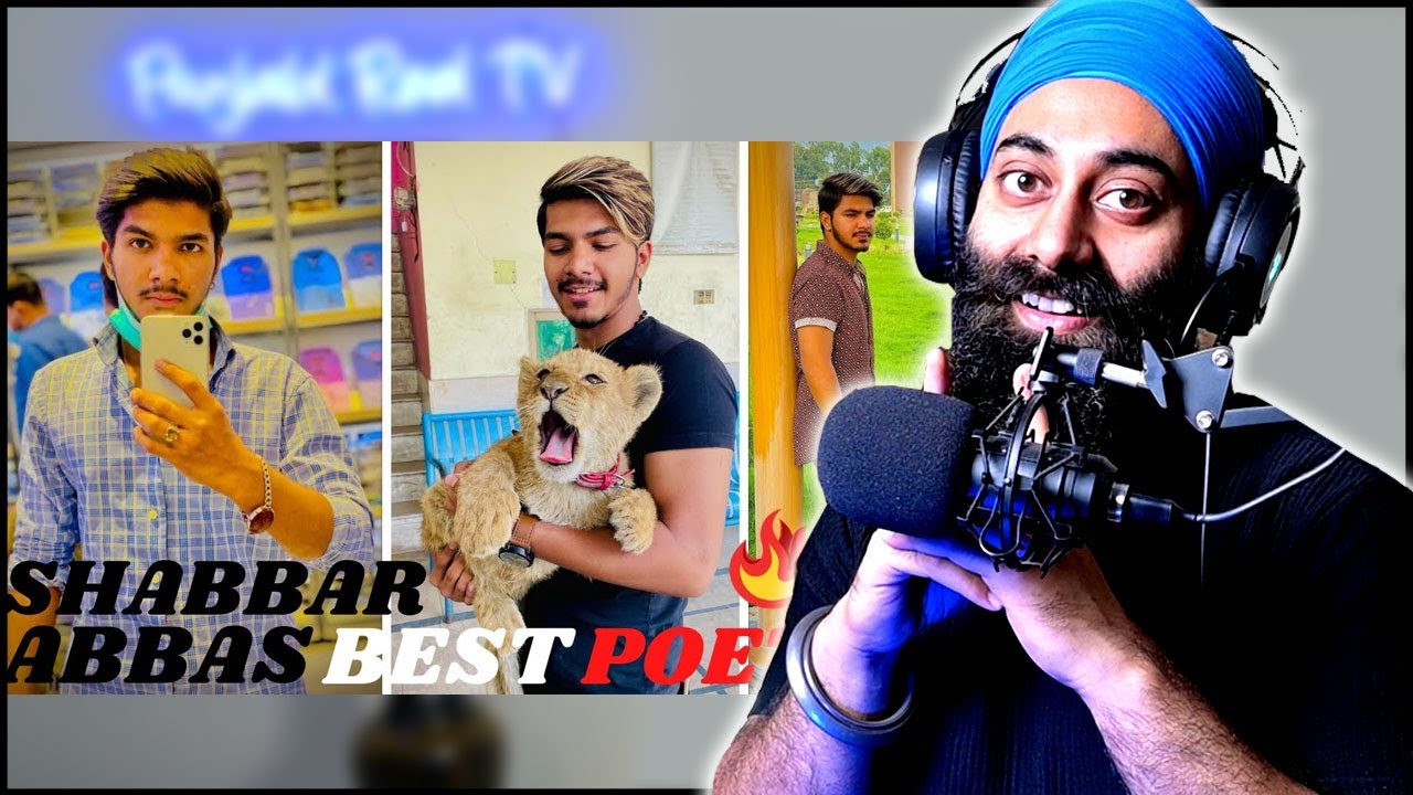 Indian Reaction on Emotional Shayari BY Syed Shabbar Abbas | PunjabiReel TV Extra