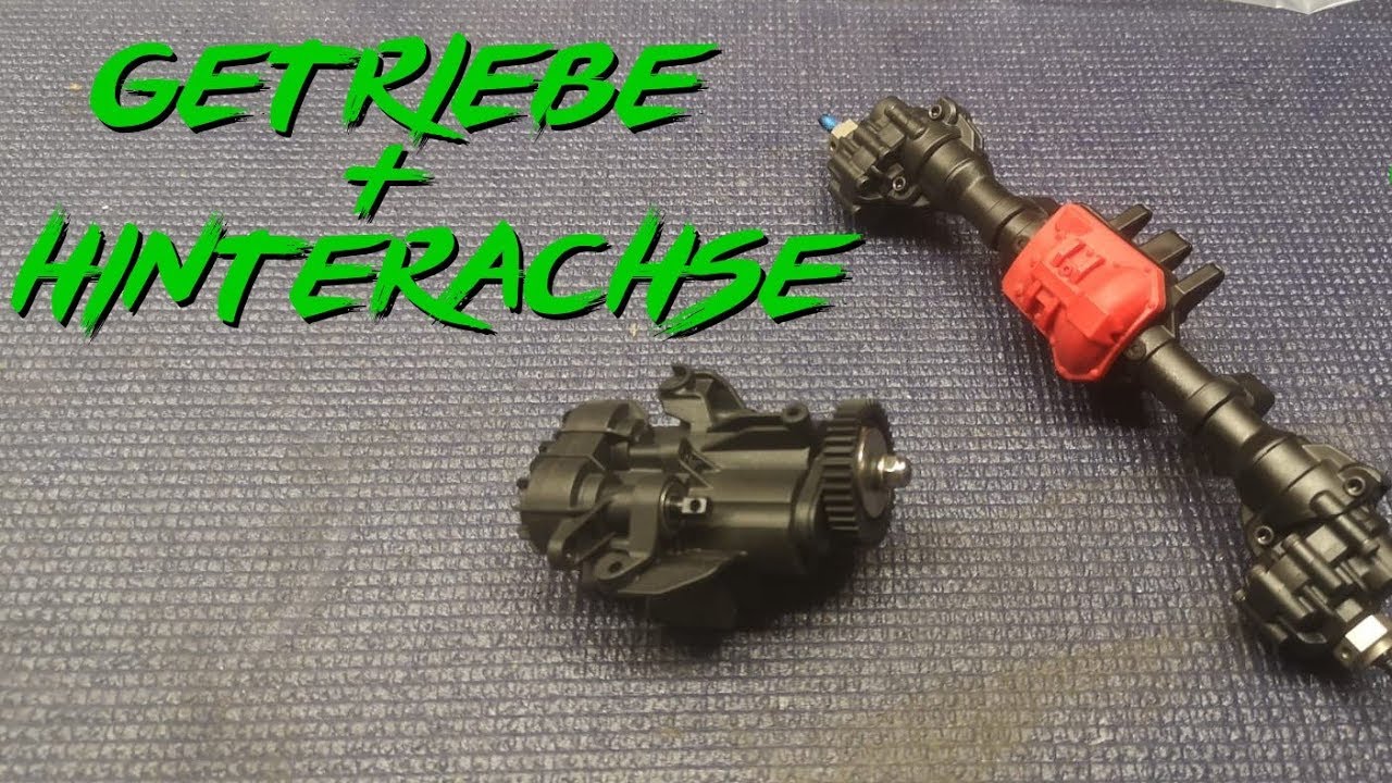 Aufbau: Traxxas TRX4 Sport Kit | Getriebe + Hinterachse | HD+ | German